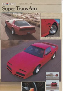 8 LOT Pontiac 'Specialty' Firebirds, Multi-Page Magazine Articles from USA Mags - Picture 1 of 8