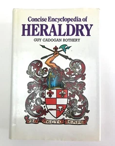 Concise Encyclopedia Heraldry intricate colourful symbolism book edition 1995 - Imagen 1 de 3