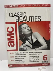 6 MOVIES CLASSIC BEAUTIES Elizabeth Taylor Vivien Leigh Spencer Tracy SEALED - Picture 1 of 2