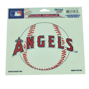 MLB Los Angeles Angels Ultra Decal Removable Reusable Baseball Sticker Fan Sport - Picture 1 of 1