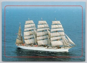 Aland Finlandia, velero Clipper, postal vintage - Imagen 1 de 2