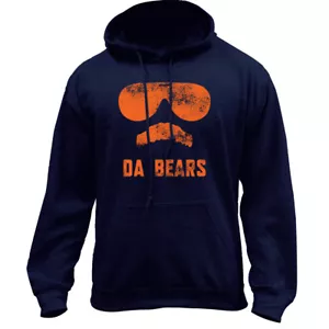 Suéter con capucha original vintage de Da Bears Ditka divertido de fútbol americano de Chicago - Imagen 1 de 3