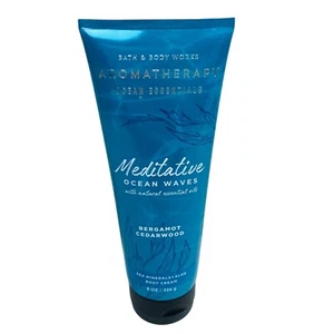 Bath & Body Works Aromatherapie meditative Meereswellen Körpercreme Bergamotte Zeder - Bild 1 von 2