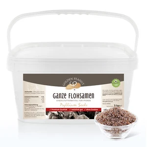 Ganze Flohsamen Pferd 3kg Ballaststoff Naturfutter Weide Paddock Sandaufnahme - Bild 1 von 7