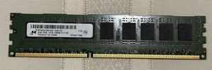 3x2GB Micron 1Rx8 PC3L-10600E MT9KSF25672AZ-1G4D1ZE DDR3 RAM (6GB in Total) - Picture 1 of 2