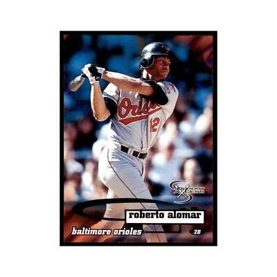 Tarjetas de béisbol SkyBox Dugout Axcess Roberto Alomar 1998 #54 Foto 1 de 3
