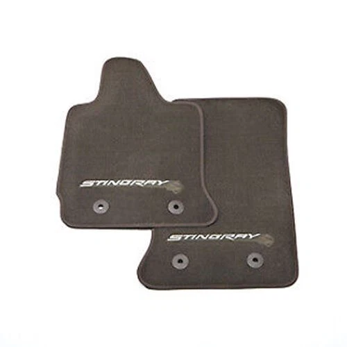 Genuine GM 2015-2016 Chevrolet Corvette Floor Mats Carpet Mojave Front 22801664 - Image 1 of 1