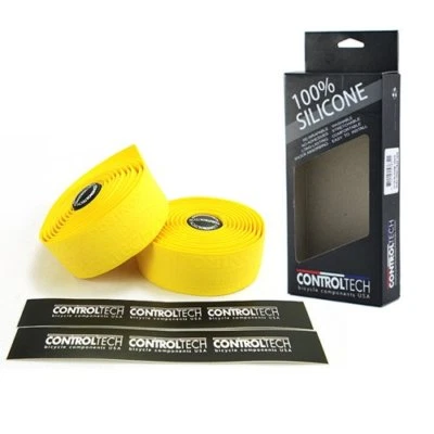 CONTROLTECH Silicone Road Bike Bar Tape , Yellow - Image 1 of 2