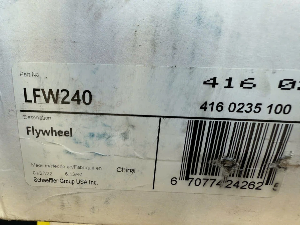 Volante embrague LuK LFW240 se adapta a 01-05 Honda Civic 1.7L-L4 Foto 1 de 1