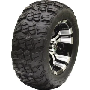 Ocelot 12x7, 4/4, 3+4 D118 Golf Cart Wheel, Ocelot 20x10-12 Aurora GT Tire Kit - Picture 1 of 11
