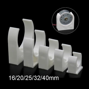 PP Plastic Bracket 16/20/25/32/40mm Motor Support Mount, Vertical Install Base - Picture 1 of 13