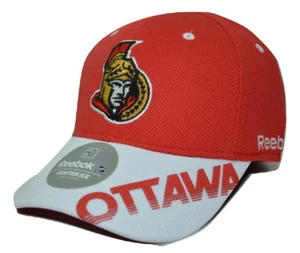 Gorra de práctica de hockey Ottawa Senators Reebok MO76Z NHL forma profesional L/XL - Imagen 1 de 6