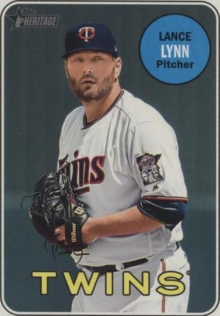 2018 Topps Heritage High Number - Lance Lynn #682