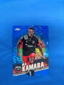 2022 Topps Chrom MLS blau Mini-Diamanten Refraktor/199 Ola Kamara #168 - Bild 1 von 2