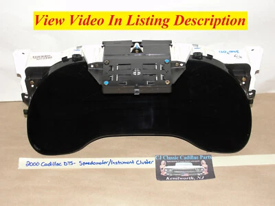 Velocímetro de cuadro de instrumentos Cadillac Deville DTS 2000 OEM **PROBADO** Foto 1 de 4