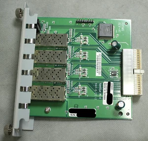 Nortel DJ1412015 4-Port SFP GBIC MDA IPUIAMWWAA - Picture 1 of 5