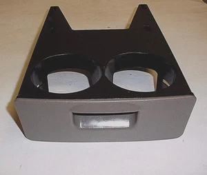 2002 2001 2003 04 Nissan Pathfinder Rear Console Cup Holder Tan OEM Cupholder  - Picture 1 of 6