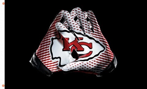 Kansas City Chiefs Football Team Gloves Flag 3x5ft Best Banner,fans Gift Cover
