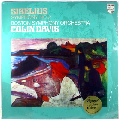 SEALED PHILIPS 1976 Sibelius COLIN DAVIS Symphony #2 HOLLAND 9500 141 - Image 1 of 2
