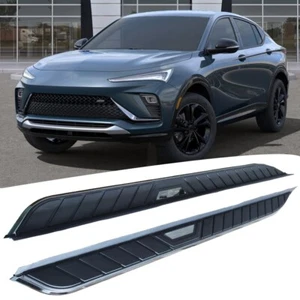 Black Fixed Running Board fits for Buick Envista 2024 2025 Side Step Nerf Bar - Picture 1 of 11
