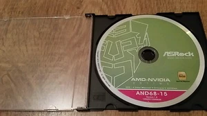 Original Treiber ASRock AND68-15 DVD gebraucht - Bild 1 von 3