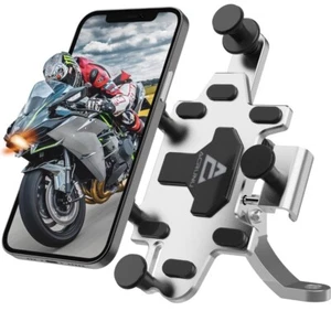 Support téléphone moto anti secousse en alliage d'aluminium support VTT haute vitesse (AA) - Photo 1 sur 10