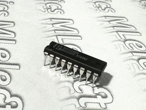 1x  N82S185N  Signetics  8K-Bit Tree-state TTL  Bipolar PROM (2048x4) PDIP18 NOS - Picture 1 of 3