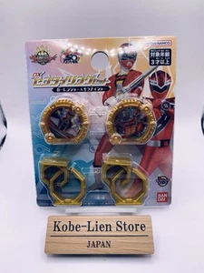 Bandai No.1 Sentai Gozyuger DX Sentai Ring set  Carranger & Kiramager NEW - Picture 1 of 7
