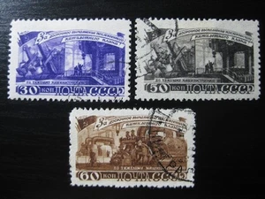RUSSLAND SOWJETUNION Sc. #1272-1274 seltene gebrauchte Briefmarke! SCV 3,40 $ - Bild 1 von 1