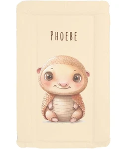 Armadillo Baby Changing Mat Padded, Wipe Clean Nursery Personalised Sunnybabies - Picture 1 of 1