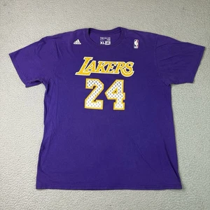 Camiseta Adidas Los Angeles Lakers Adulto XL Púrpura Kobe Bryant #24 Camiseta Informal - Imagen 1 de 12