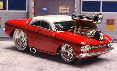 Máquinas musculares Funline escala 1:64 • Chevrolet Corvair 1962 [sueltas] Foto 1 de 4