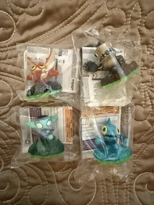 Skylanders Spyro's Adventure Sidekicks Mini Set 4 Gill Whisper Elf Trigger NEW!! - Picture 1 of 5