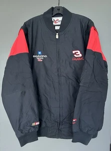 Vintage NASCAR Dale Earnhardt Goodwrench Racing Jacket Size XL Chase Authentics - Picture 1 of 4