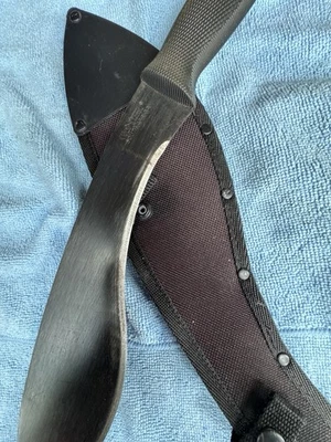 Machete Kukri Cold Steel 97KMS 1055HC Sudáfrica con funda hoja grande Foto 1 de 4