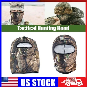 Camo Real Tree Balaclava Face Mask Tactical Hunting Hood US - Picture 1 of 12