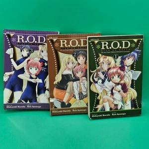 Read Or Die/R.O.D. Volumes 1-3 Manga Book LOT Set Anime Good Condition RARE - Picture 1 of 6
