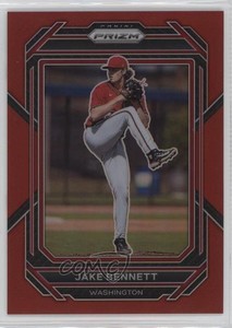 2023 Panini Prizm Red Prizm /199 Jake Bennett #51