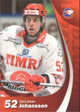 2006-07 Swedish SHL Elitset #136 Carl-Johan Johansson