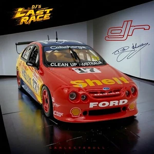Dick Johnson’s Last Race 2000 DJR Shell Helix Racing AU Ford Falcon Biante 1:43 - Imagen 1 de 10