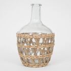 Maluku Bottle Glass & Sea Grass Vase