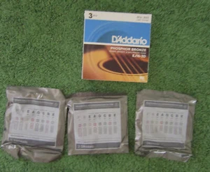 D'Addario EJ16-3D Phosphor Bronze Light Akustikgitarrensaiten 3er-Sätze EJ16 - Bild 1 von 1