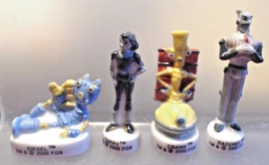 * 1 SATZ VON 4 FEVES PROTOTYPEN - LES ROBOTS - FOX 2005 - ..Ref. KW 02 - Bild 1 von 3