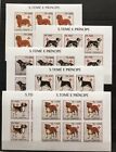 São Tomé - Dogs / Pets - Stamps - Imperf . - Mnh** - Del.14