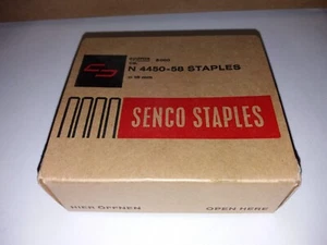 Orgánico. Pinzas Senco L10 BAA - 5.000 unidades / Tamaño 6,4 x 15,9 mm - Imagen 1 de 5