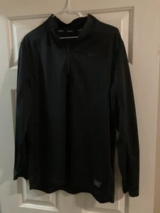 Women's Nike Golf SLIM Fit 1/4 Zip Dri-Fit Large UV Victory Long Sleeve Shirt - Picture 1 of 1