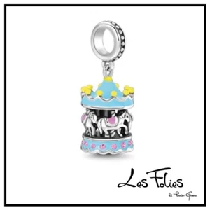 Charm Giostra Bambini Luna Park in argento 925 - Les Folies (Modello Pandora) - Foto 1 di 10
