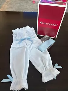 NIB AMERICAN GIRL REBECCA DOLL REBECCA'S WHITE PAJAMAS OUTFIT W TISSUE & BOX - Picture 1 of 2