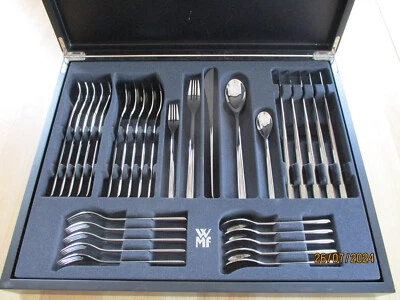 WMF TAIKA BESTECK 30-TEILIG CROMARGAN EDELSTAHL MENÜMESSER MIT SÄGESCHLIFF - Bild 1 von 4