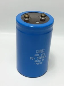 CONDENSADOR NIPPON U36D 80V 3900UF (USADO) - Imagen 1 de 5